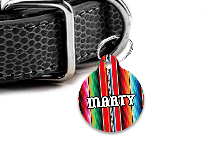 Pet ID Tag | Festive Serape